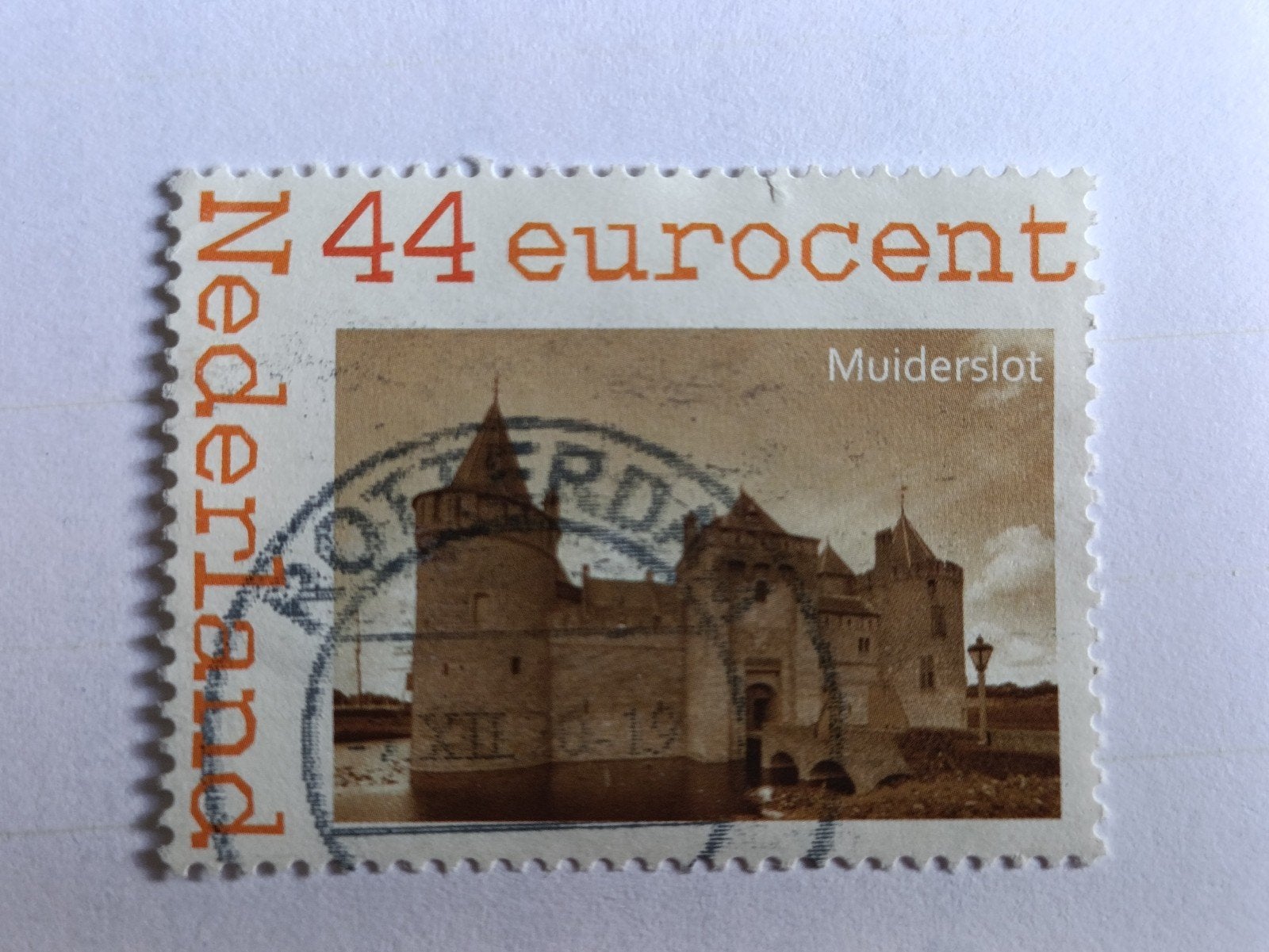 persoonlijke postzegel - Muiderslot, Ophalen of Verzenden