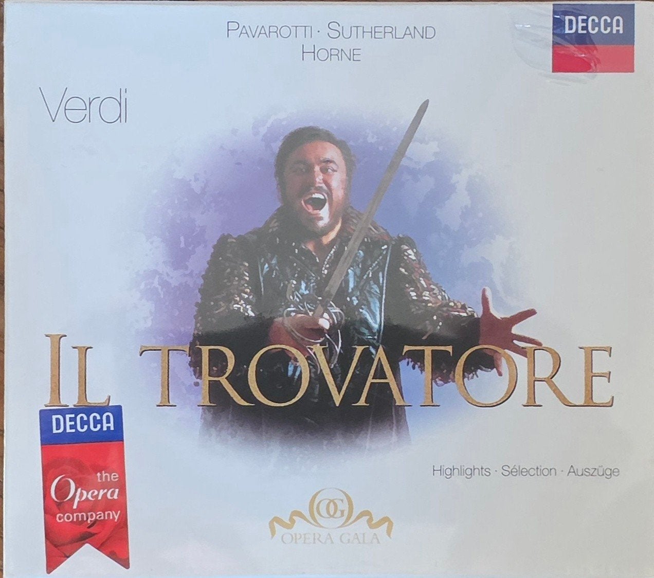 Verdi: Il Trovatore - Pavarotti, Sutherland, Horne (CD), Verdi, Opera of Operette, Ophalen of Verzenden, Romantiek