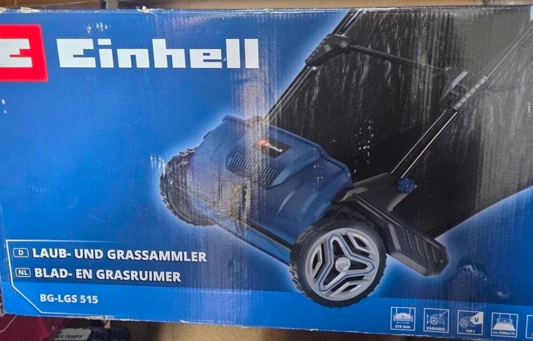 Einhell BG-LGS 515 Blad- en Grasruimer, Ophalen, Handgedragen, Nieuw, Einhell