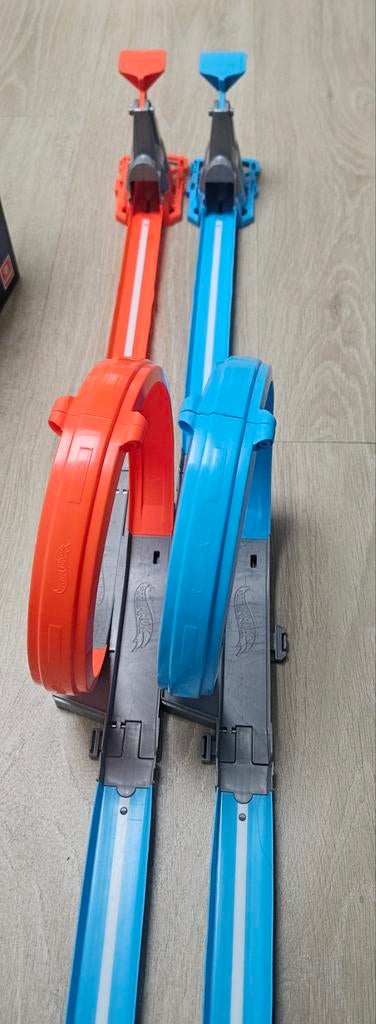 Hot Wheels racebaan met looping, Ophalen of Verzenden, Hot Wheels, Racebaan, Gebruikt