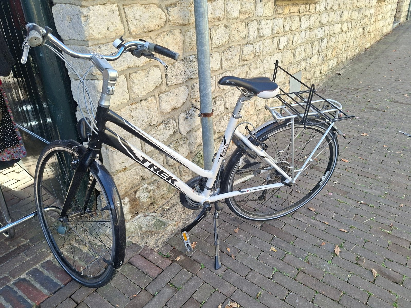 Trek Navigator T500 SL Damesfiets - Zo goed als nieuw, Gebruikt, Velgrem, (Extra) lage instap, 50 tot 53 cm