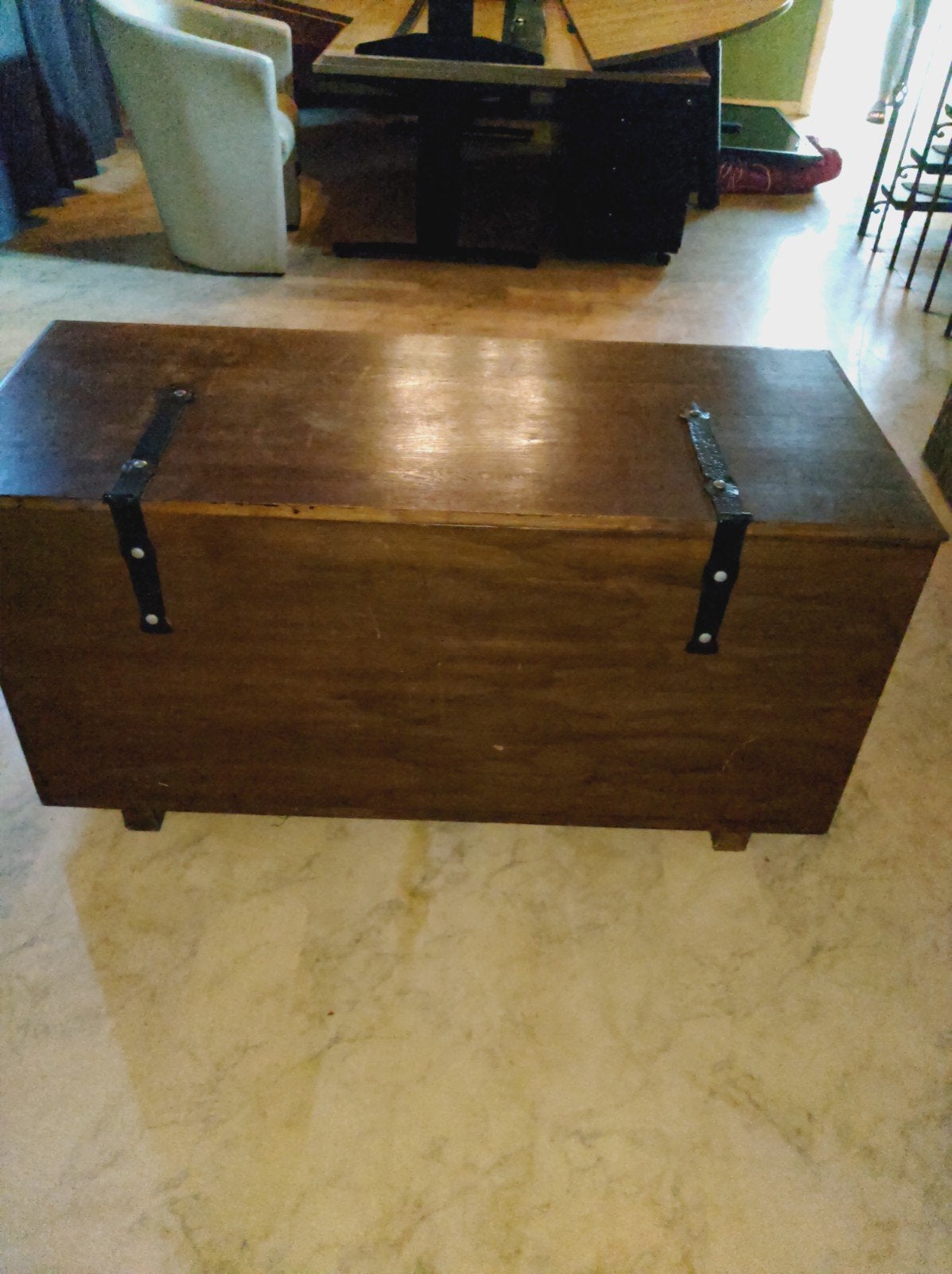 Dekenkist Opbergkist, Ophalen, Gebruikt, 50 tot 100 cm, 100 tot 125 cm