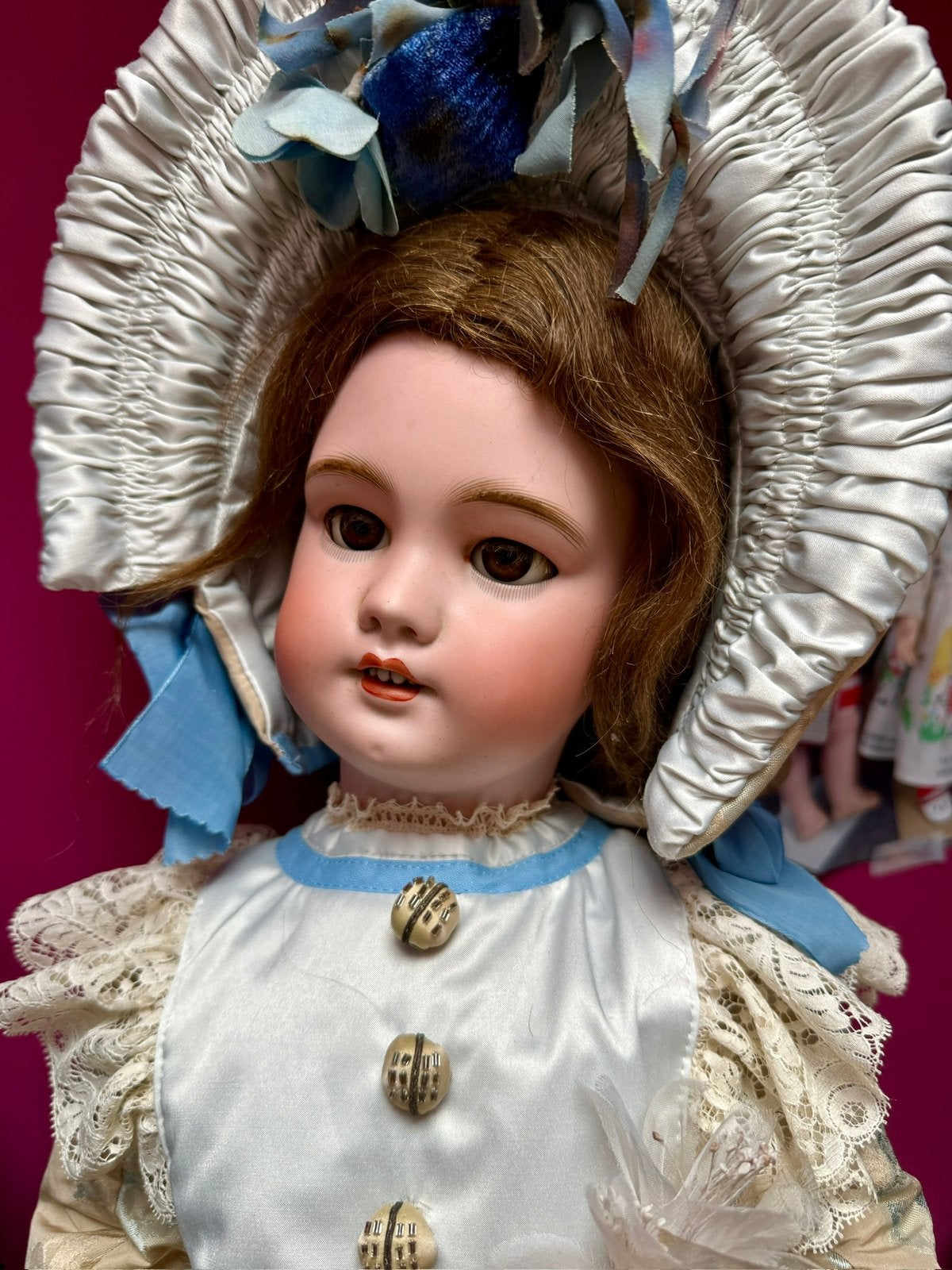 ## Antieke Franse pop / poppen ##, Ophalen of Verzenden