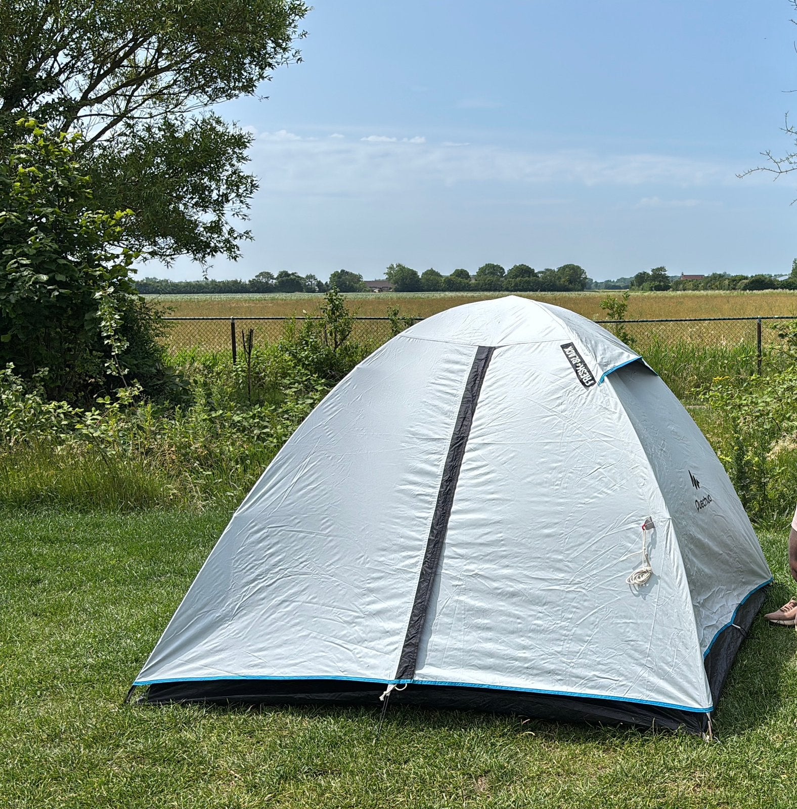 3 persoons tent decathlon, Ophalen, Zo goed als nieuw