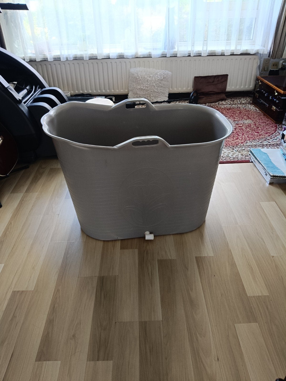 bath bucket, Ophalen, Gebruikt, Met bad
