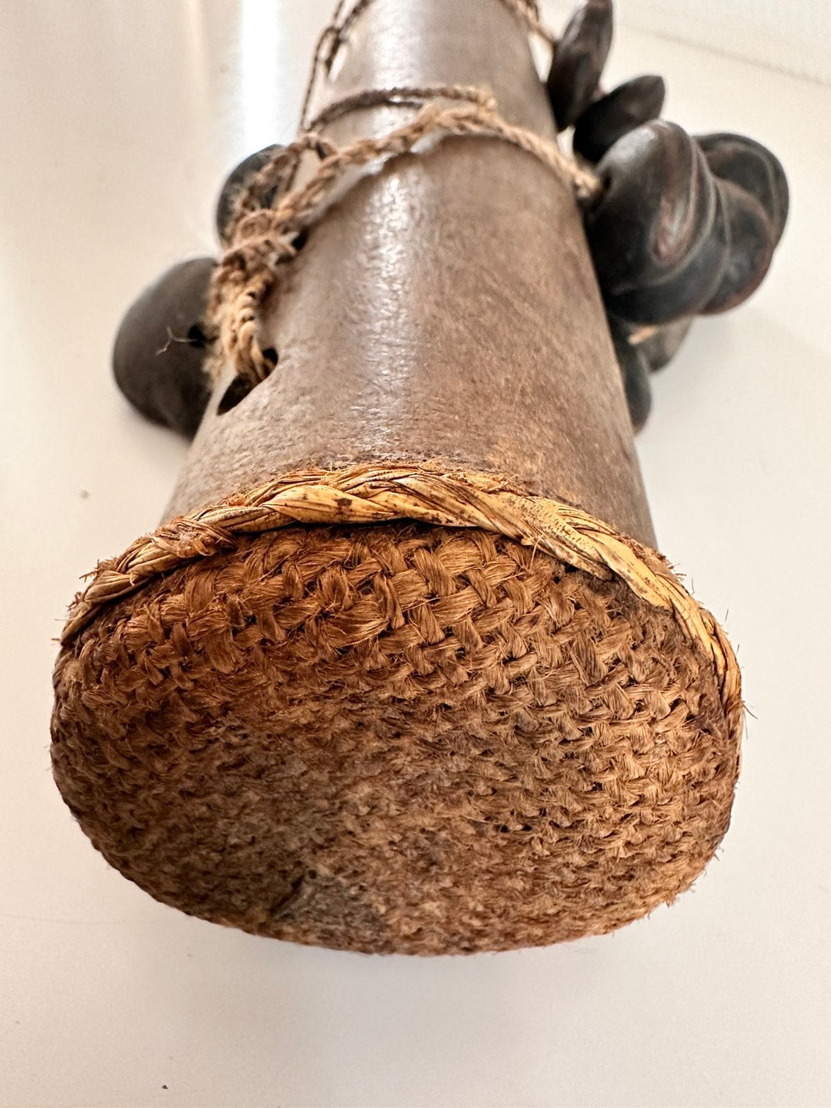 Unicum ..zeldzame Kuba Handdrum ratel 1920 van  Antropoloog, Ophalen of Verzenden