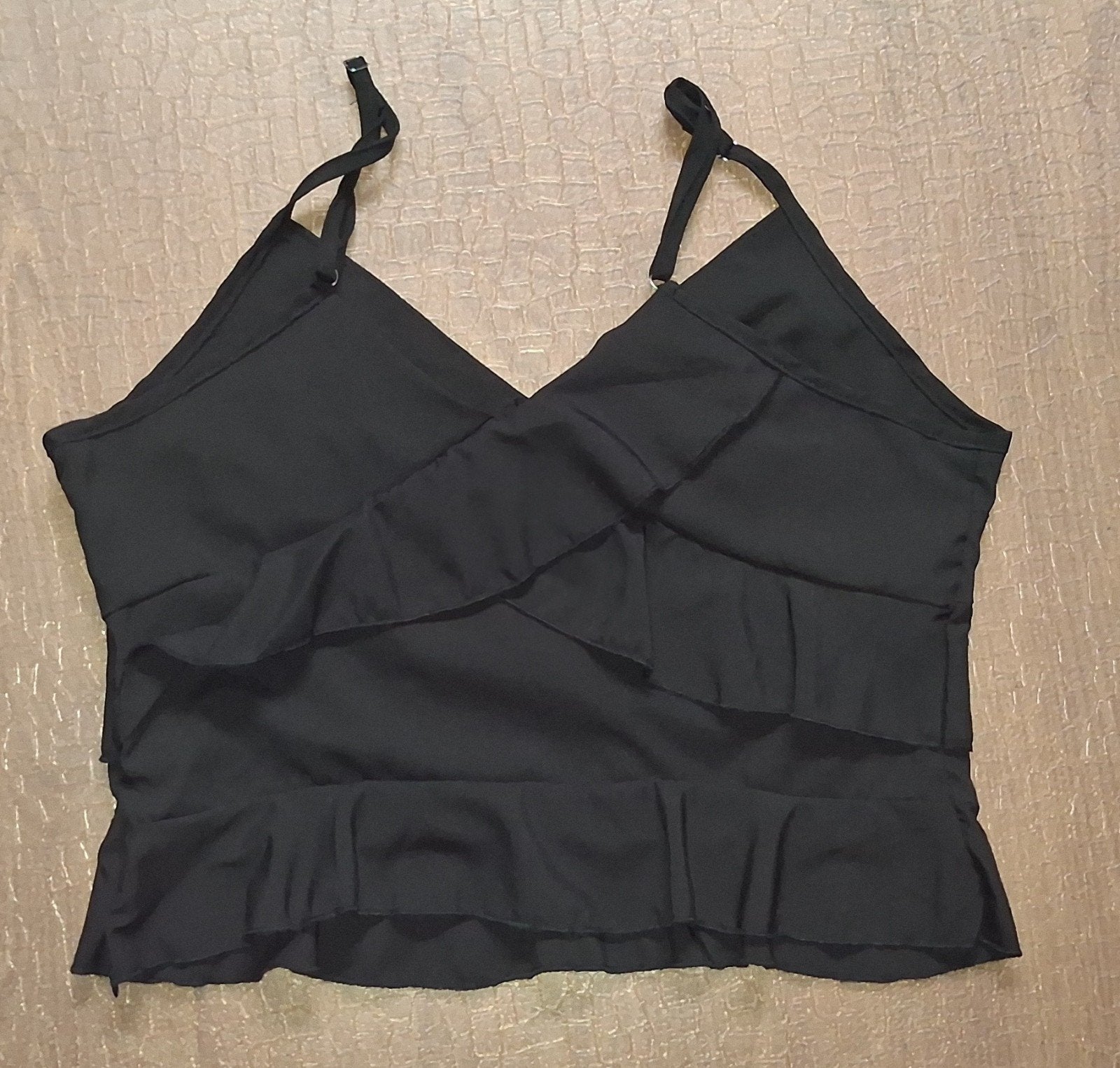 NIEUW!! Zwart top met ruches van Shein maat S, Zwart, Nieuw, Ophalen of Verzenden, Shein