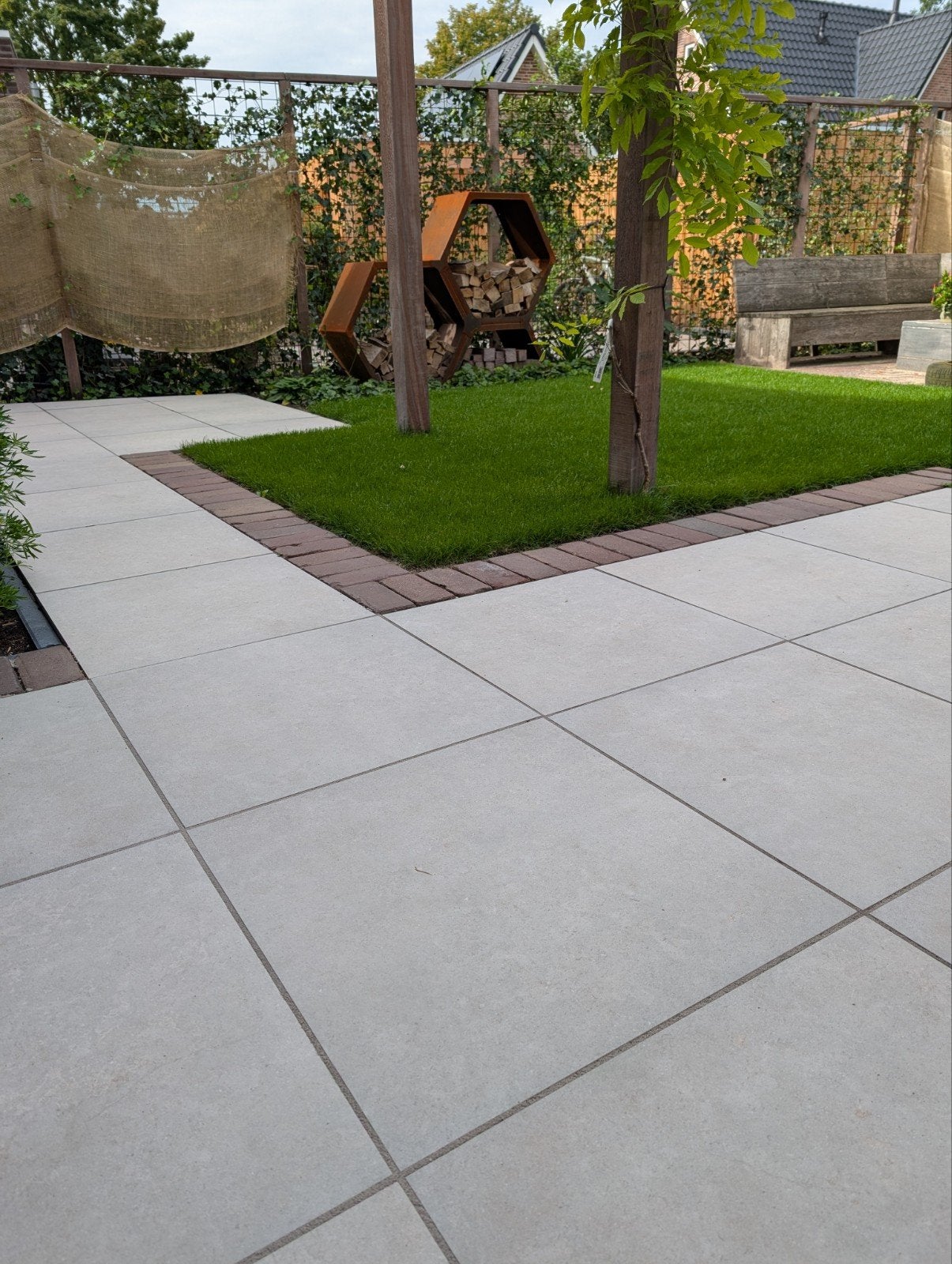 Terrastegels keramisch 60x60cm, Tuin en Terras, Ophalen, Nieuw, Keramiek, Terrastegels
