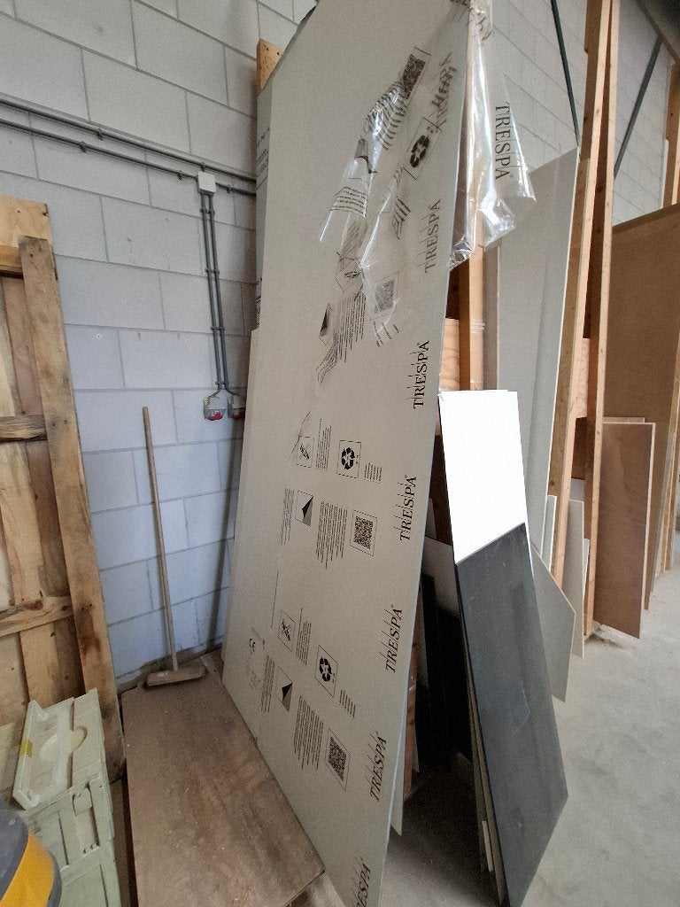 Trespa RAL 9016 wit, Ophalen, Zo goed als nieuw, HPL, Minder dan 20 mm
