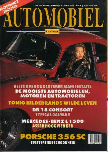 Automobiel 4 1995 : Porsche 356 - Triumph TR8 - BSA A7 & A10, Ophalen of Verzenden, Gelezen, Algemeen