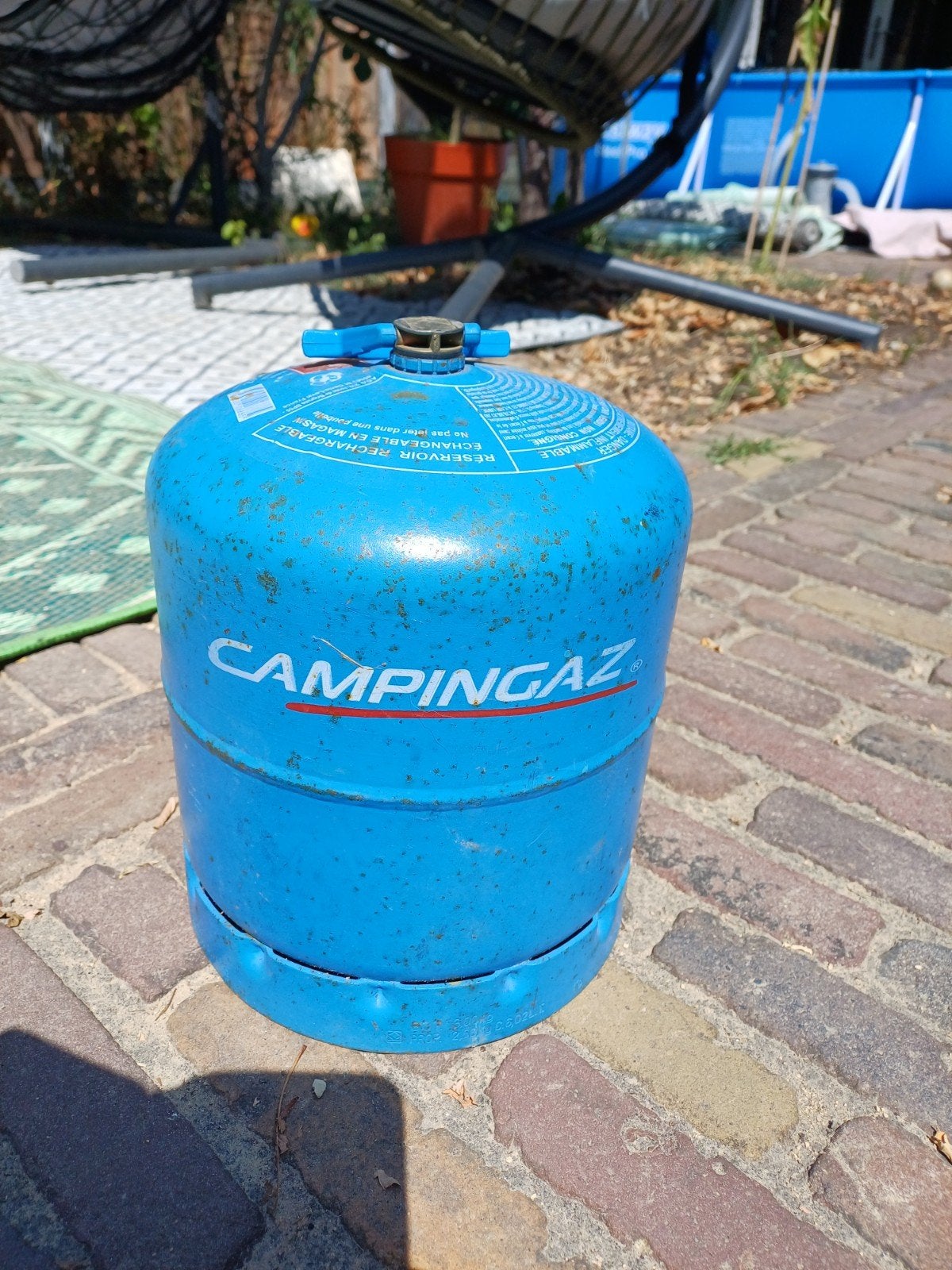 Campingaz gasfles 2,75 kg (minstens nog half vol), Caravans en Kamperen, Ophalen, Gebruikt