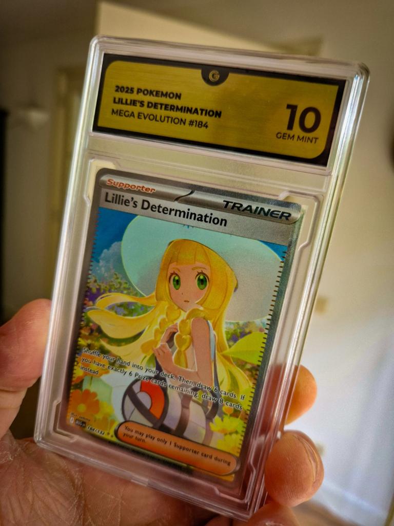 Pokémon Lillie’s Determination #184 – Gem Mint 10, Ophalen of Verzenden, Nieuw