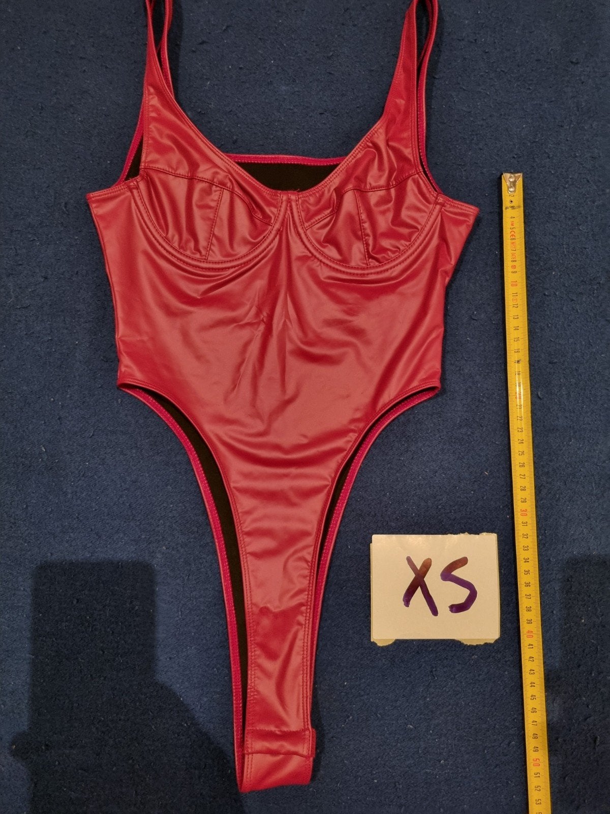 Set van 2 Bodysuits - Zilver en Rood - Maat XS, Kleding | Dames, Ondergoed en Lingerie, Onbekend, Verzenden, Rood, Body of Korset