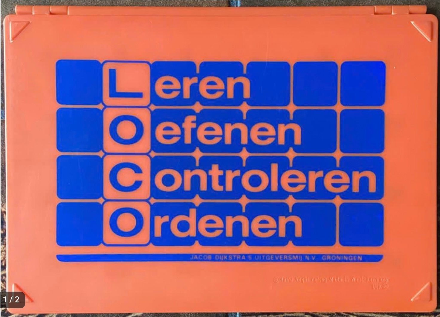 Maxi loco basisdoos vintage, Ophalen of Verzenden, Zo goed als nieuw