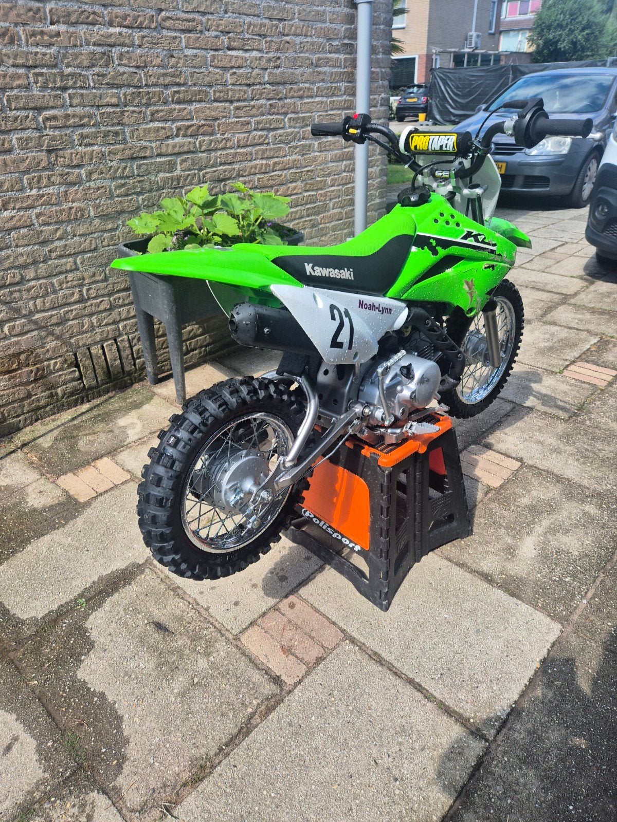 Kawasaki KLX 110 1e eigenaar BTW motor, Motoren, Motoren | Kawasaki, Particulier, Crossmotor, Ophalen