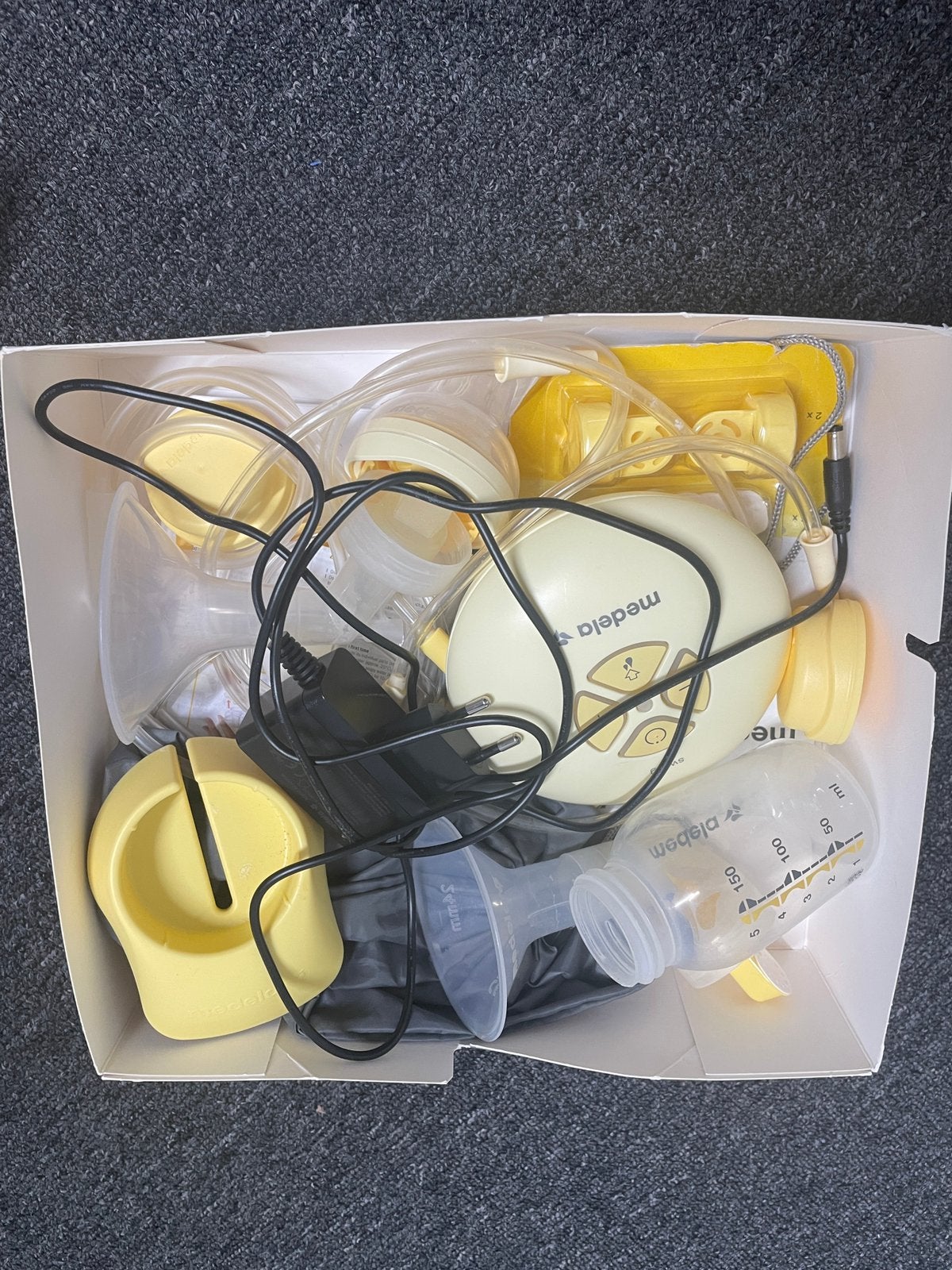 Medela kolf, Gebruikt, Medela, Borstkolf, Ophalen of Verzenden