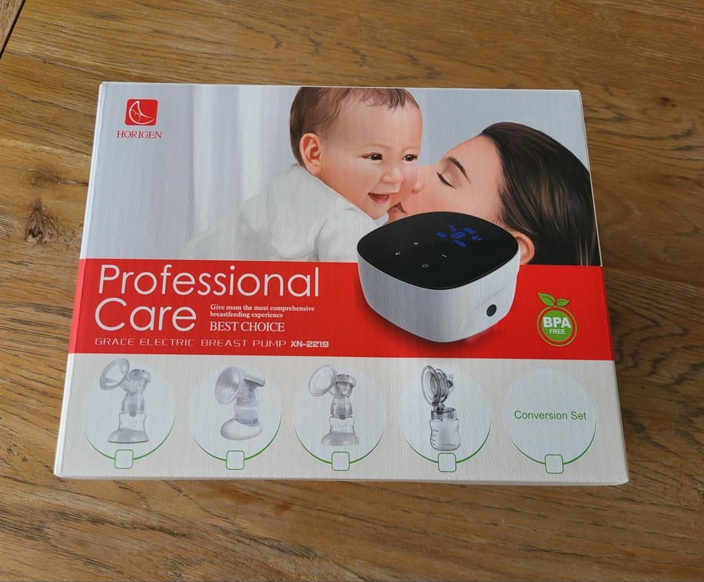 Horigen Grace 3D elektrische borstkolf, Kinderen en Baby's, Babyvoeding en Toebehoren, Ophalen of Verzenden, Borstkolf