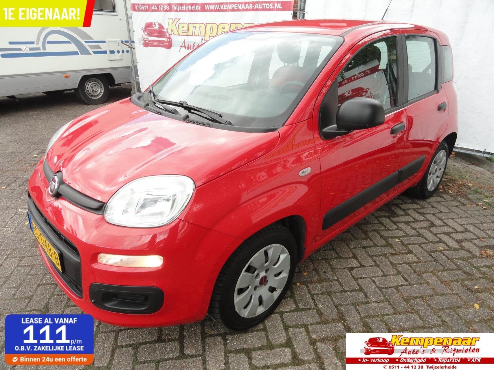 Fiat Panda 0.9 TwinAir Popstar 1e eigenaar!, Voorwielaandrijving, Gebruikt, Euro 6, Panda