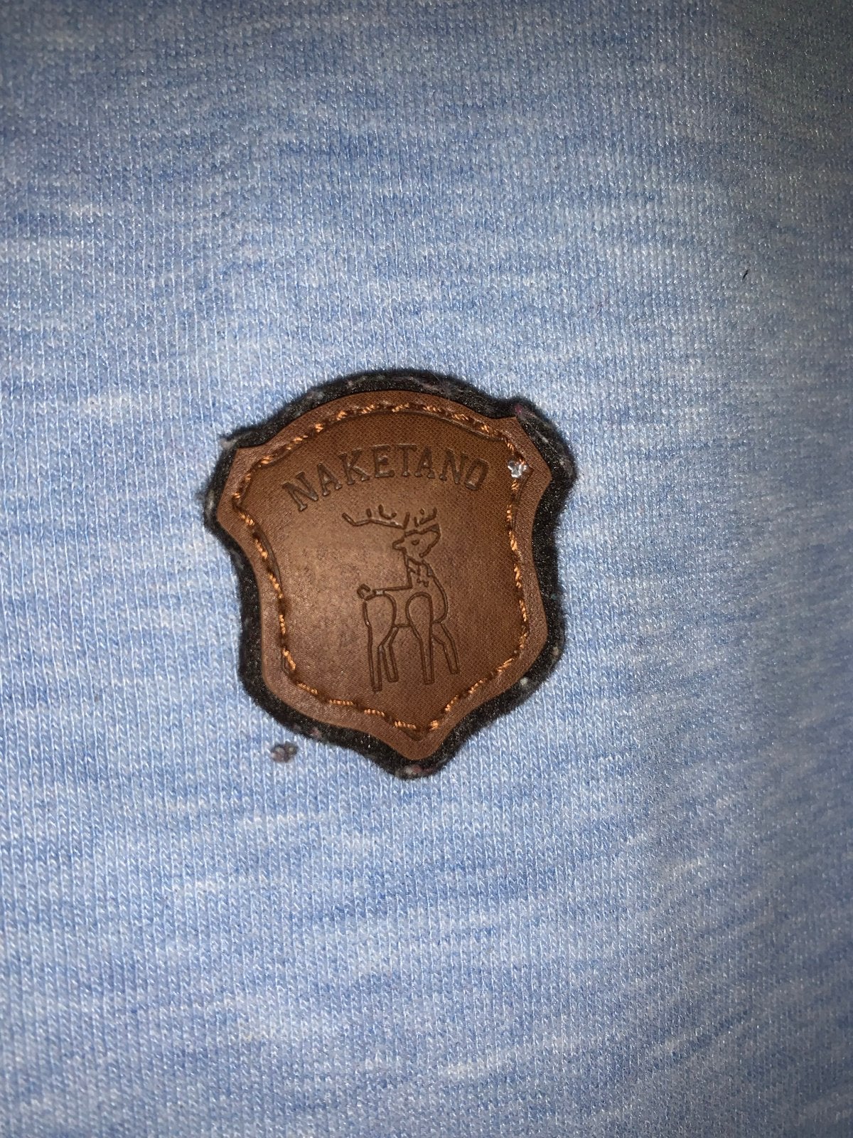Naketano hoodie lichtblauw maat M, Ophalen of Verzenden, Zo goed als nieuw, Maat 38/40 (M), Blauw