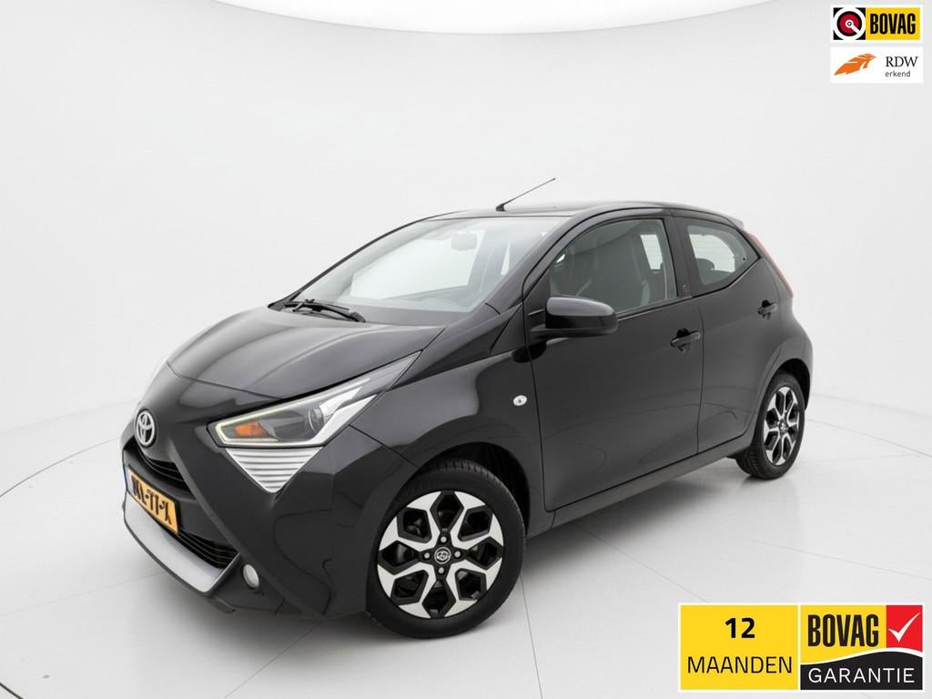 Toyota Aygo 1.0 VVT-i x-joy | Camera | Carplay | Navi | LED, Voorwielaandrijving, 4 stoelen, Zwart, Origineel Nederlands