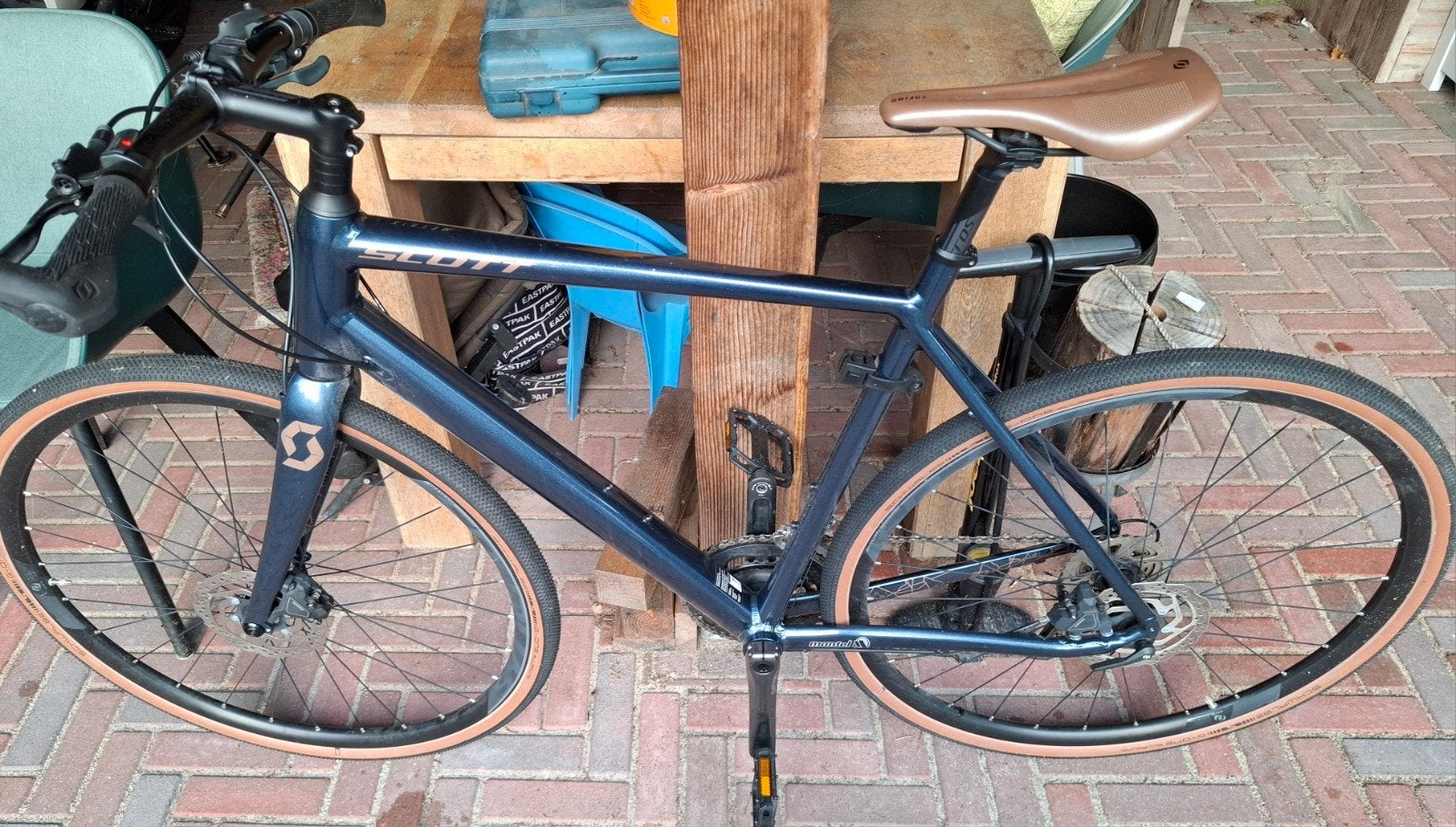 Scott Metrix Gravelbike met hydraulische schijfremmen, 28 inch, Gebruikt, 15 tot 20 versnellingen, Schijfrem