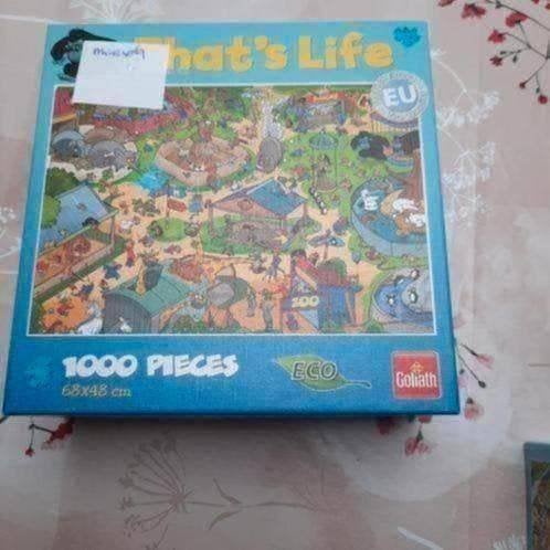Puzzel 1000, Verzenden, 500 t/m 1500 stukjes, Zo goed als nieuw