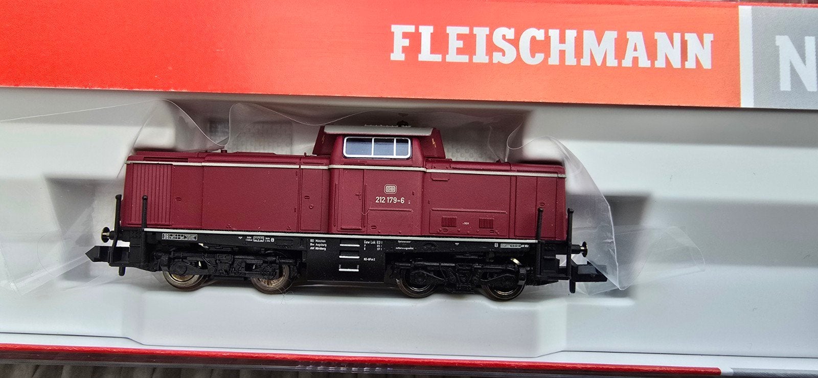 fleischmann piccolo 723007 br212 topstaat ovp, Fleischmann, Ophalen of Verzenden, Zo goed als nieuw, Analoog