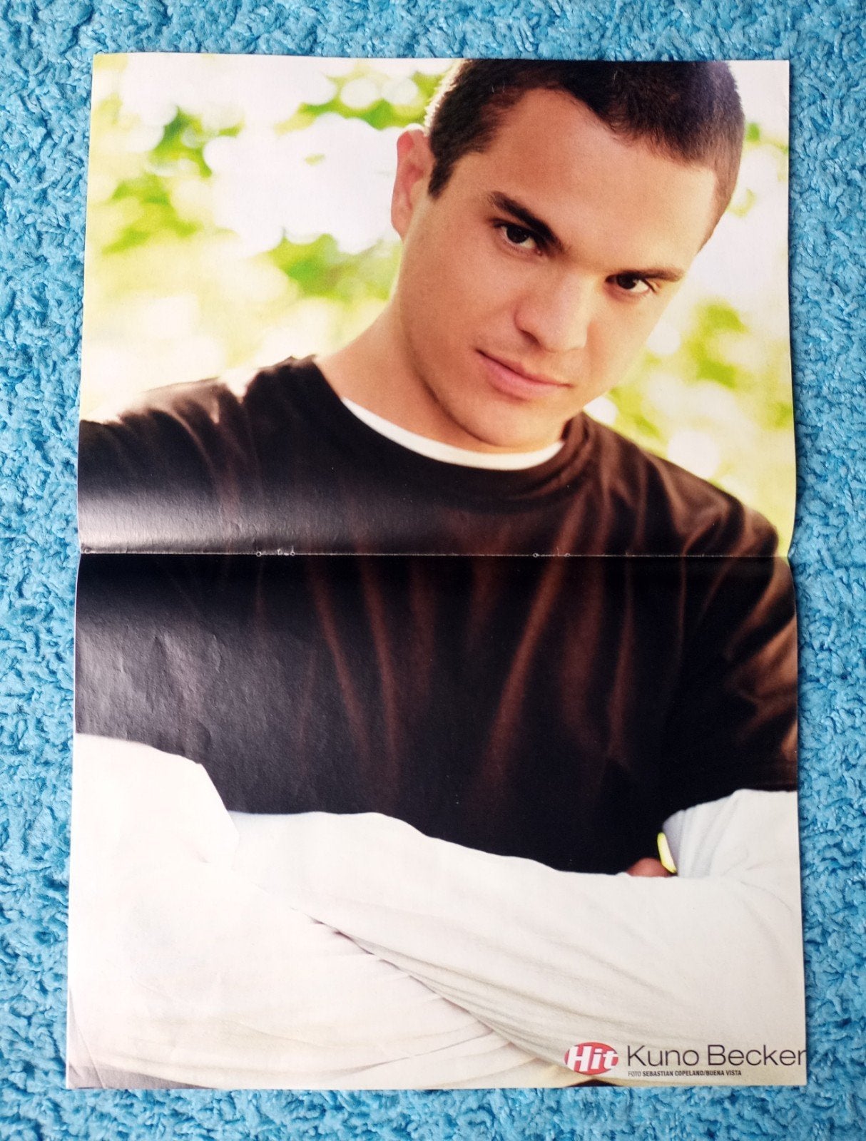 Kuno Becker poster hitkrant, Rechthoekig Staand, Nieuw, Ophalen of Verzenden, A1 t/m A3