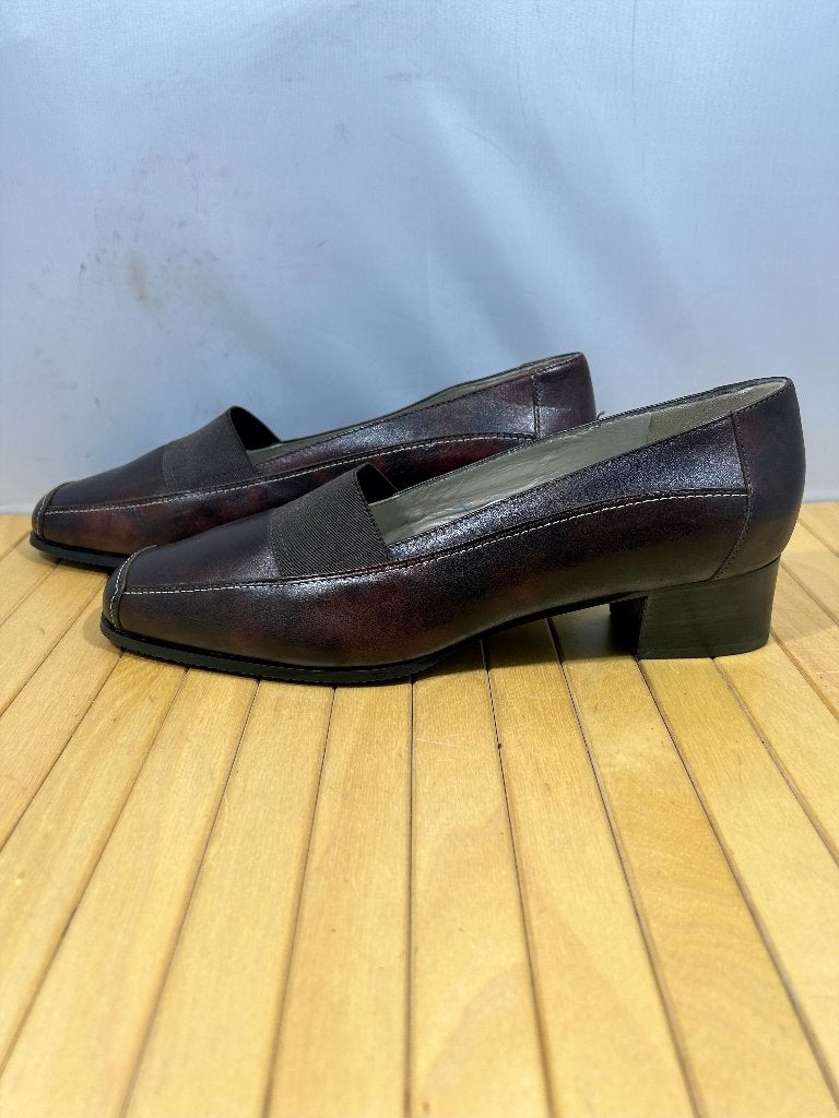 maat 42, Alexandria, tijdloze bruine loafers, Kleding | Dames, Alexandria, Schoenen met lage hakken, Bruin, Verzenden