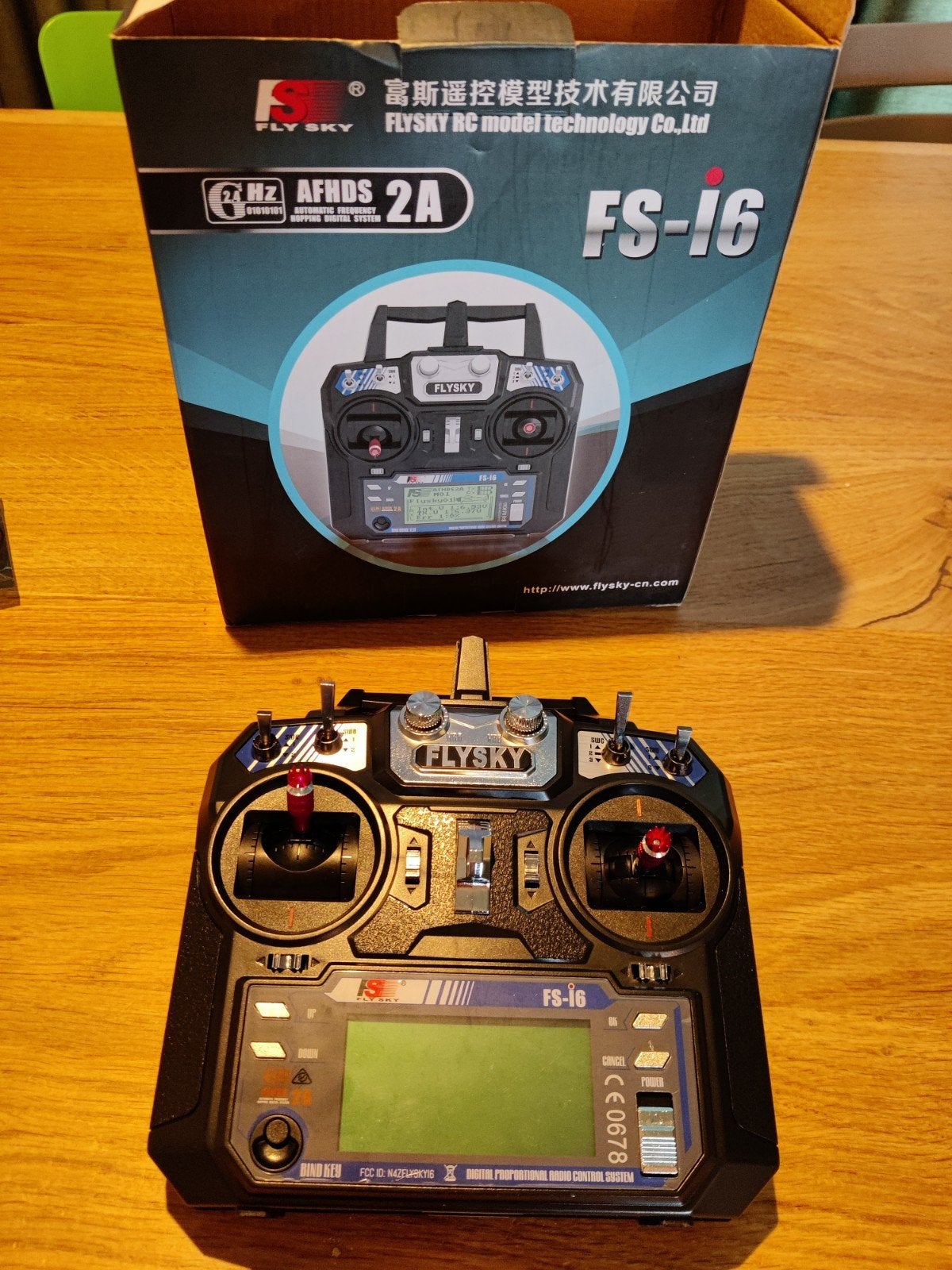 DIY Drone met Flysky FS-i6 afstandsbediening en lader, Ophalen of Verzenden, Niet werkend, Overige typen, Geen camera