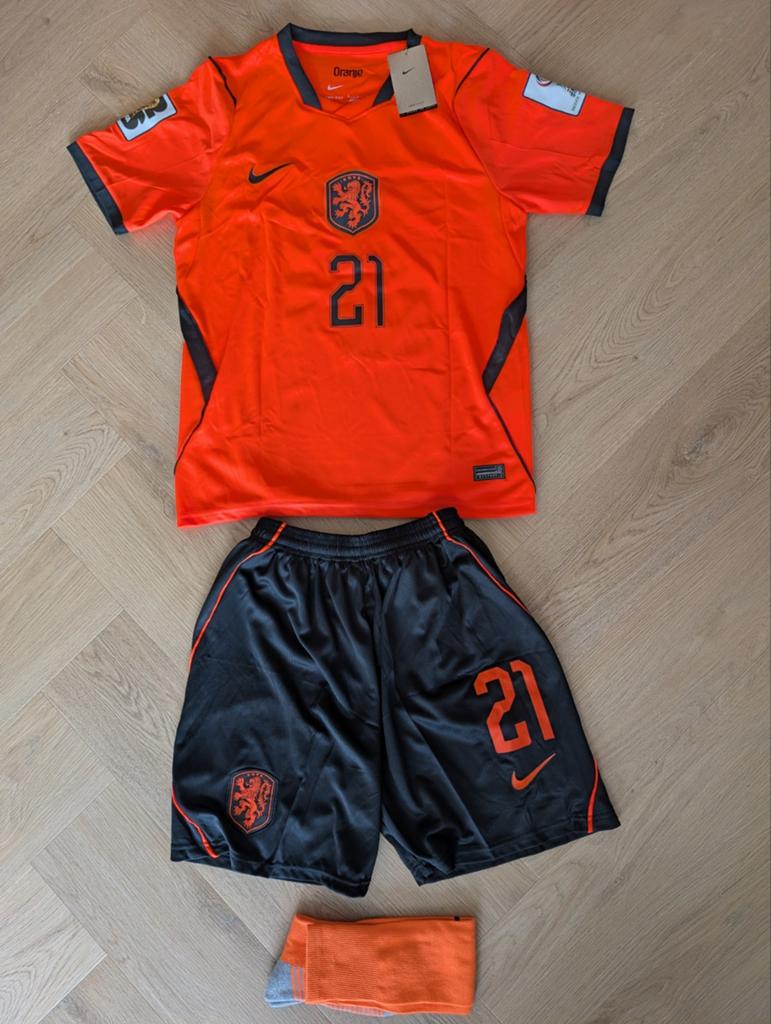 Nederlands elftal Frenkie de Jong maat S, Sport en Fitness, Voetbal, Maat S, Ophalen of Verzenden, Nieuw, Shirt