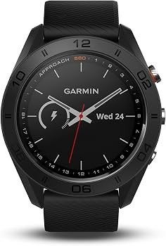 Garmin Approach S60 GPS Golfhorloge Zwart, Sieraden, Tassen en Uiterlijk, Zwart, Garmin, Ophalen of Verzenden, Zo goed als nieuw