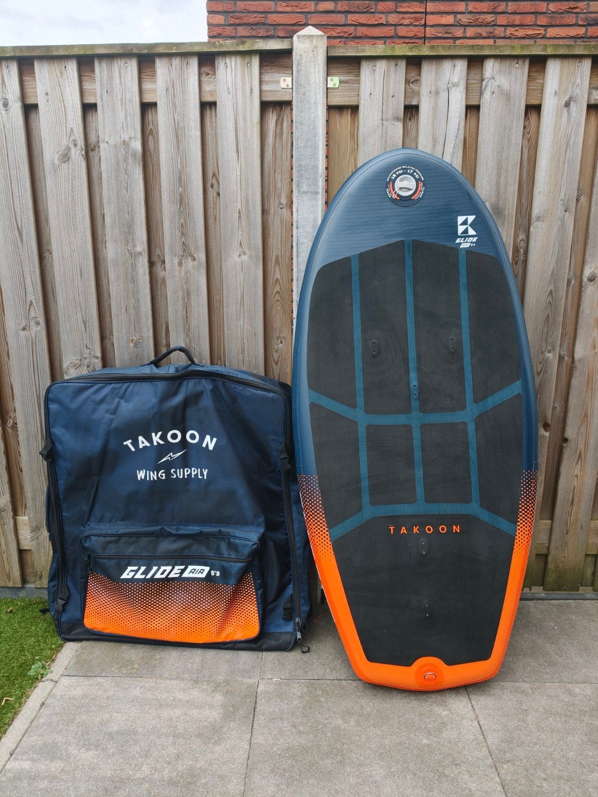 Takoon Glide Air 5'3" – 110L – Zo goed als nieuw, Watersport en Boten, Golfsurfen, Ophalen, Zo goed als nieuw, Overige typen