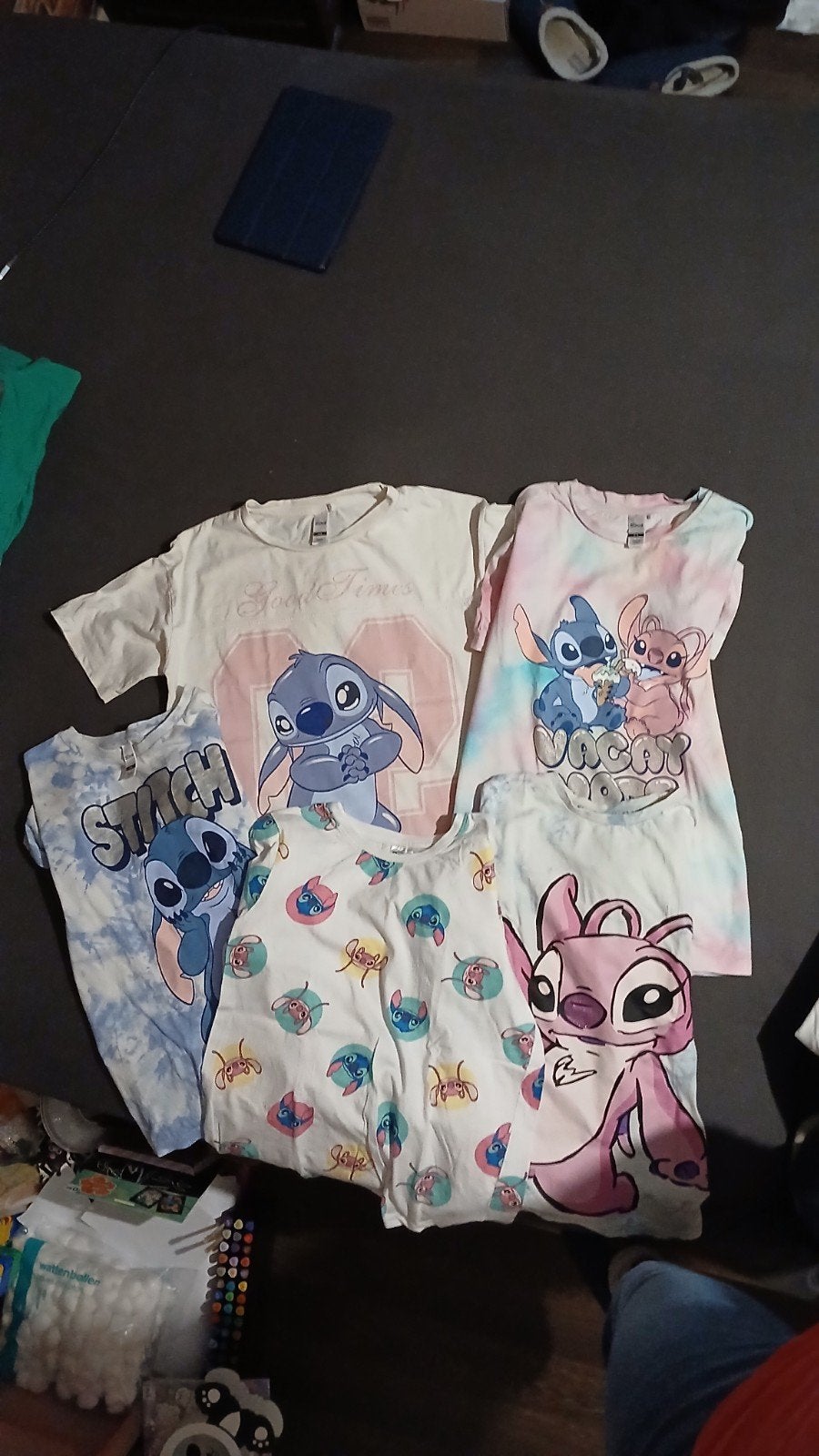 Grote partij kinder T-shirts (12 stuks) - Diverse designs, Ophalen of Verzenden, Gebruikt, Diverse merken, Jongen of Meisje