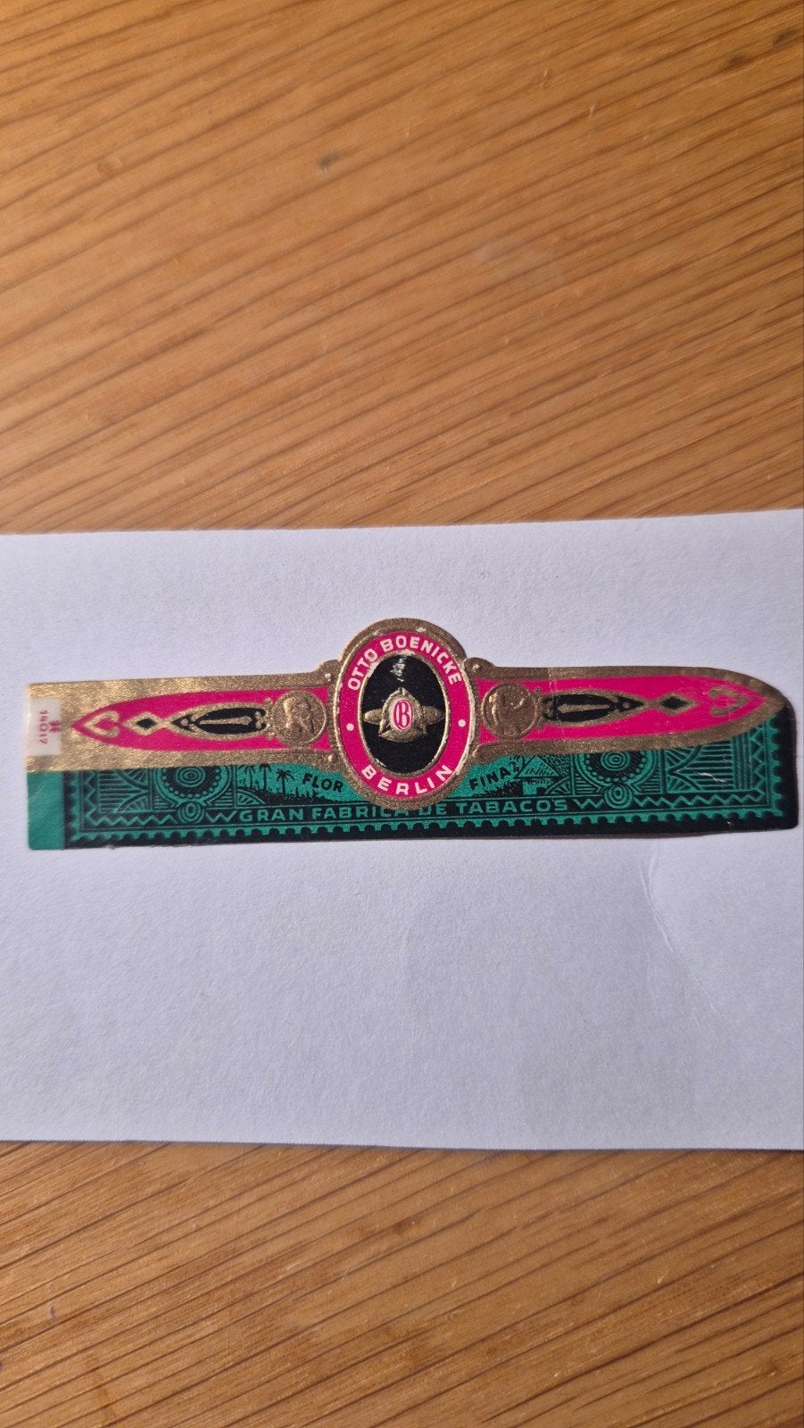 Sigarenbanden HS 14017, Ophalen, Zo goed als nieuw, Sigarenbandjes