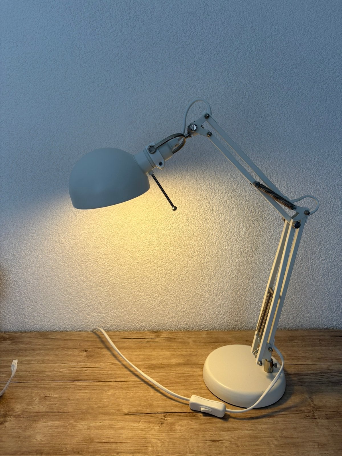 Ikea Forsa bureaulamp, Ophalen, Bureaulamp, Wit, Zo goed als nieuw
