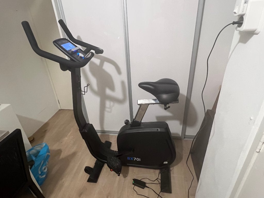 hometrainer BX70i is zwaar, Ophalen, Buik, Aluminium, Zo goed als nieuw