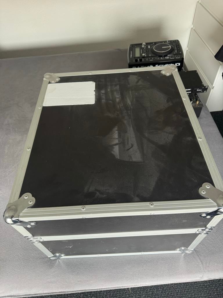 Flightcase 10U L'Rack met 4U rack, Muziek en Instrumenten, Ophalen of Verzenden, Gebruikt, Speaker of Versterker, Flightcase