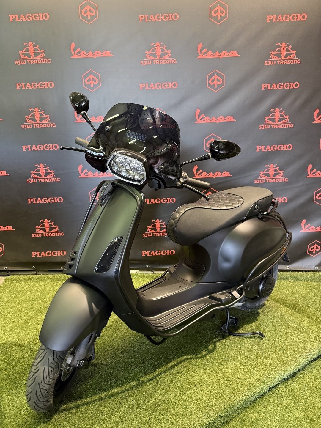 Vespa Sprint 2020 Snor/Brom! Mat Zwart / RS Zadel / Garantie, Fietsen en Brommers, -, -, Ophalen of Verzenden, -