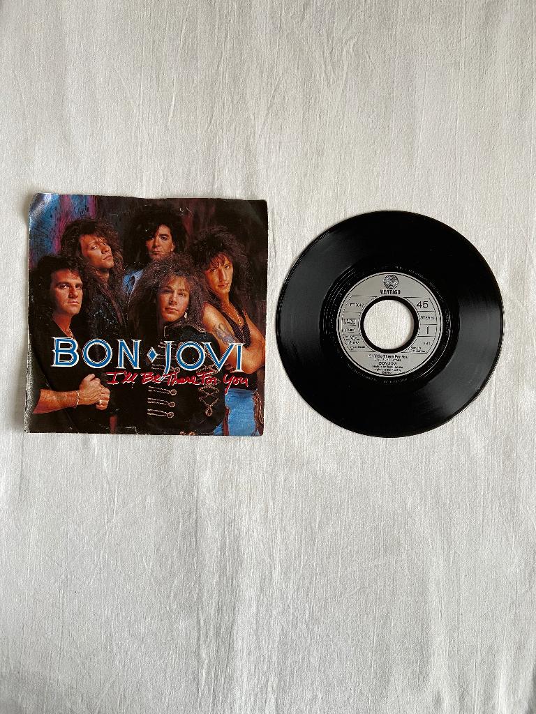 Bon Jovi - I'll be there for you, Cd's en Dvd's, Vinyl Singles, Ophalen of Verzenden, Gebruikt, Pop