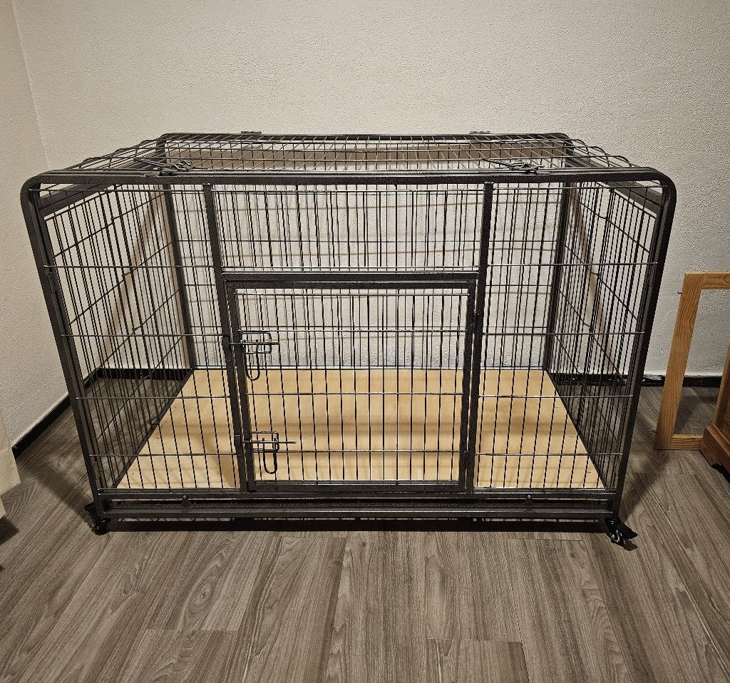 Heavy Duty hondenbench XXL, Ophalen, Zo goed als nieuw
