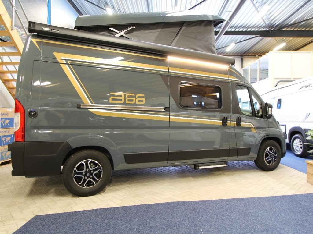 Bürstner B66 C 600TentTop, Caravans en Kamperen, Campers, Automaat, Buscamper of Camperbus, Ringverwarming, Fiat