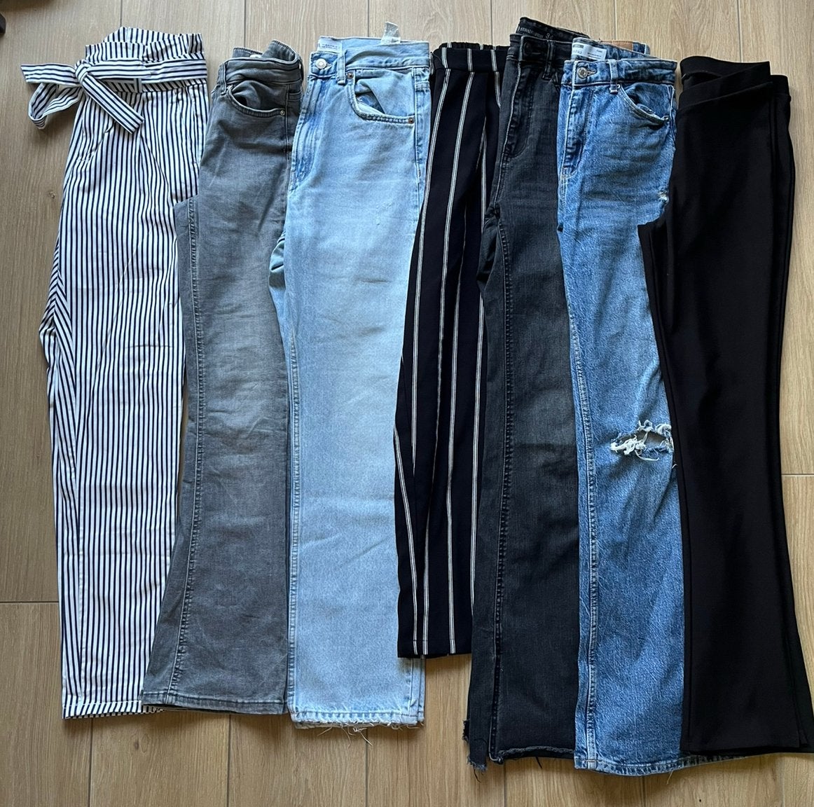 Pakket broeken tiener - meisje - maat 34 / 36 / xs / s, Ophalen of Verzenden, Zo goed als nieuw, Maat 34 (XS) of kleiner