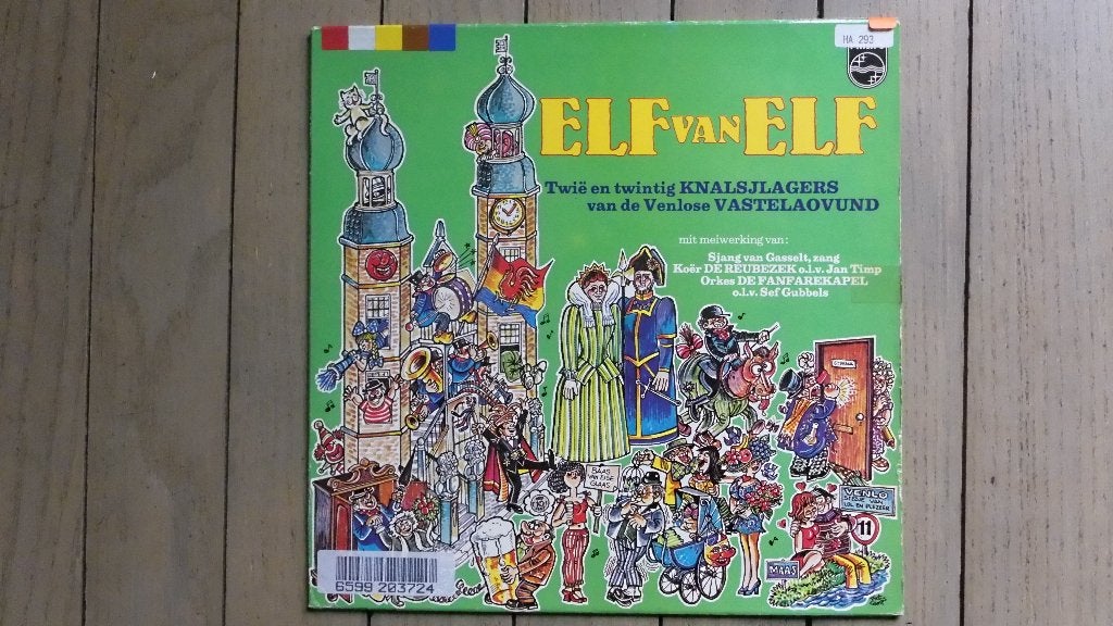 Elf van Elf - Twië en twintig knalsjlagers, Ophalen of Verzenden, Gebruikt, 12 inch, Streekmuziek
