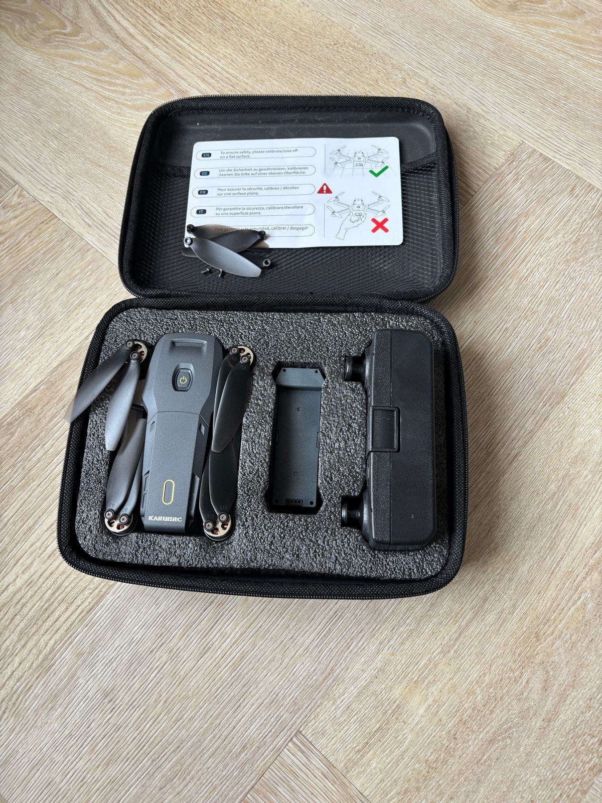 KARUISRC K600 Drone met HD Camera - Zo goed als nieuw, Cameradrone, 100 tot 1000 meter, Overige merken, Zo goed als nieuw