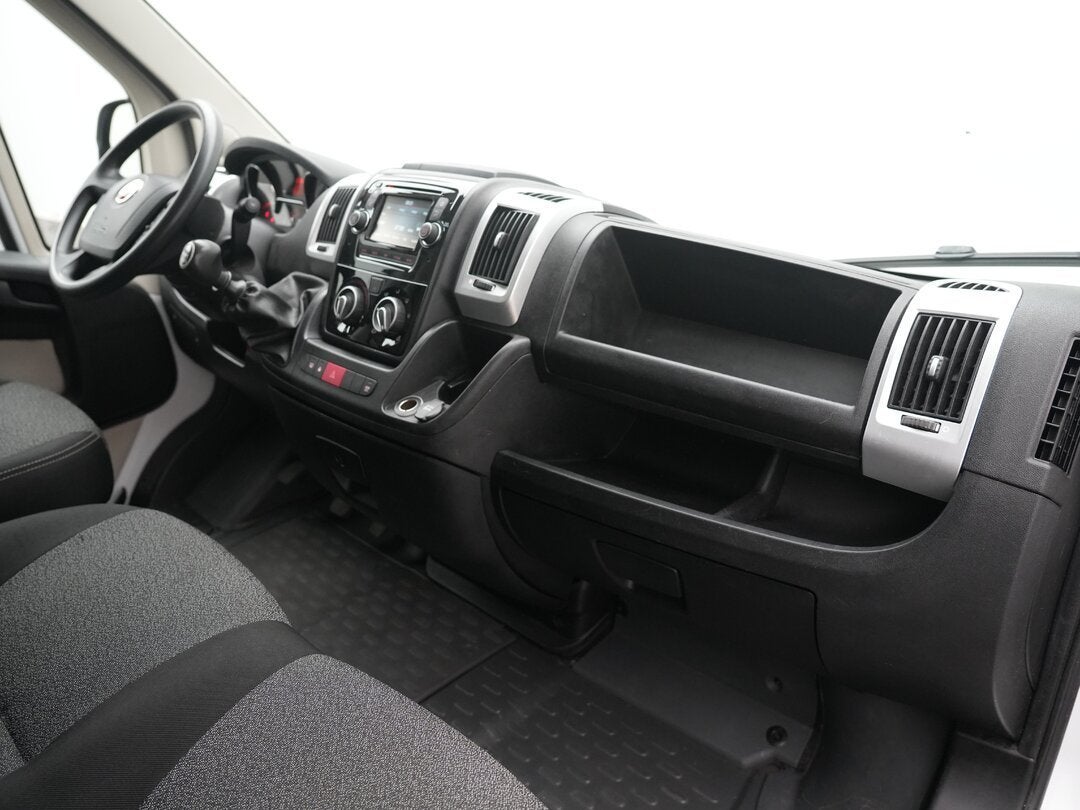 Fiat Ducato 130pk Gesloten bak Laadklep D'Hollandia Bakwagen, Gebruikt, Euro 6, 2500 kg, Wit
