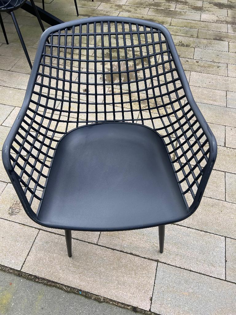Kuipstoeltjes Kwantum, Tuin en Terras, Tuinstoelen, Ophalen, Zo goed als nieuw, Kunststof