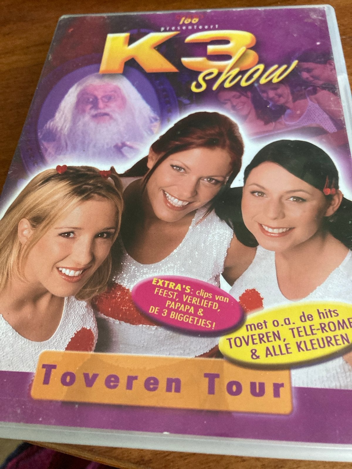 K3 Show: Toveren Tour DVD met extra's, Alle leeftijden, Nederlands, Concert, Gebruikt