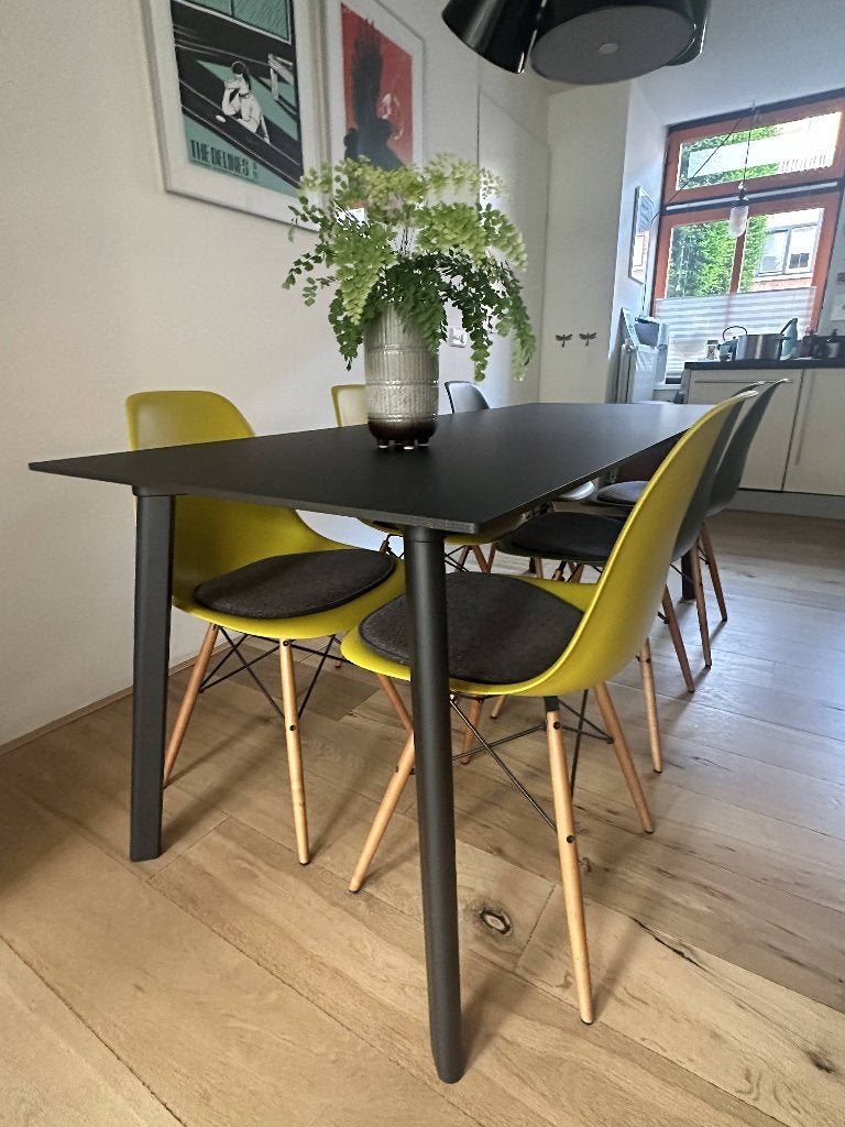 Hay CPH deux eettafel, inktzwart, Ophalen, 200 cm of meer, 50 tot 100 cm, Zo goed als nieuw