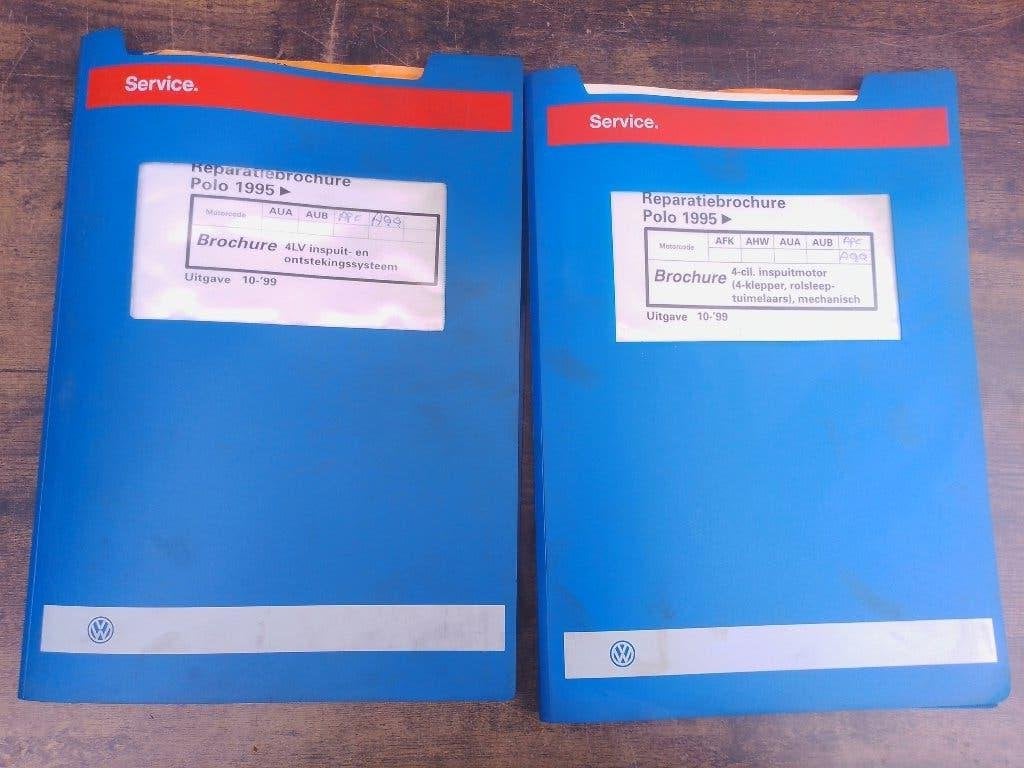 Vw Polo 6N2 dealer werkplaatsboeken 1.4 16V motor, Ophalen of Verzenden, Gelezen, Volkswagen